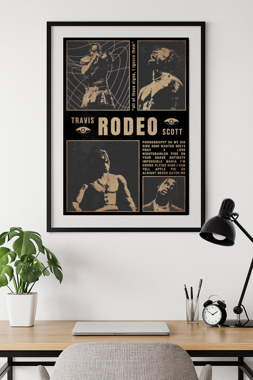 Travis Scott "Rodeo" Poster