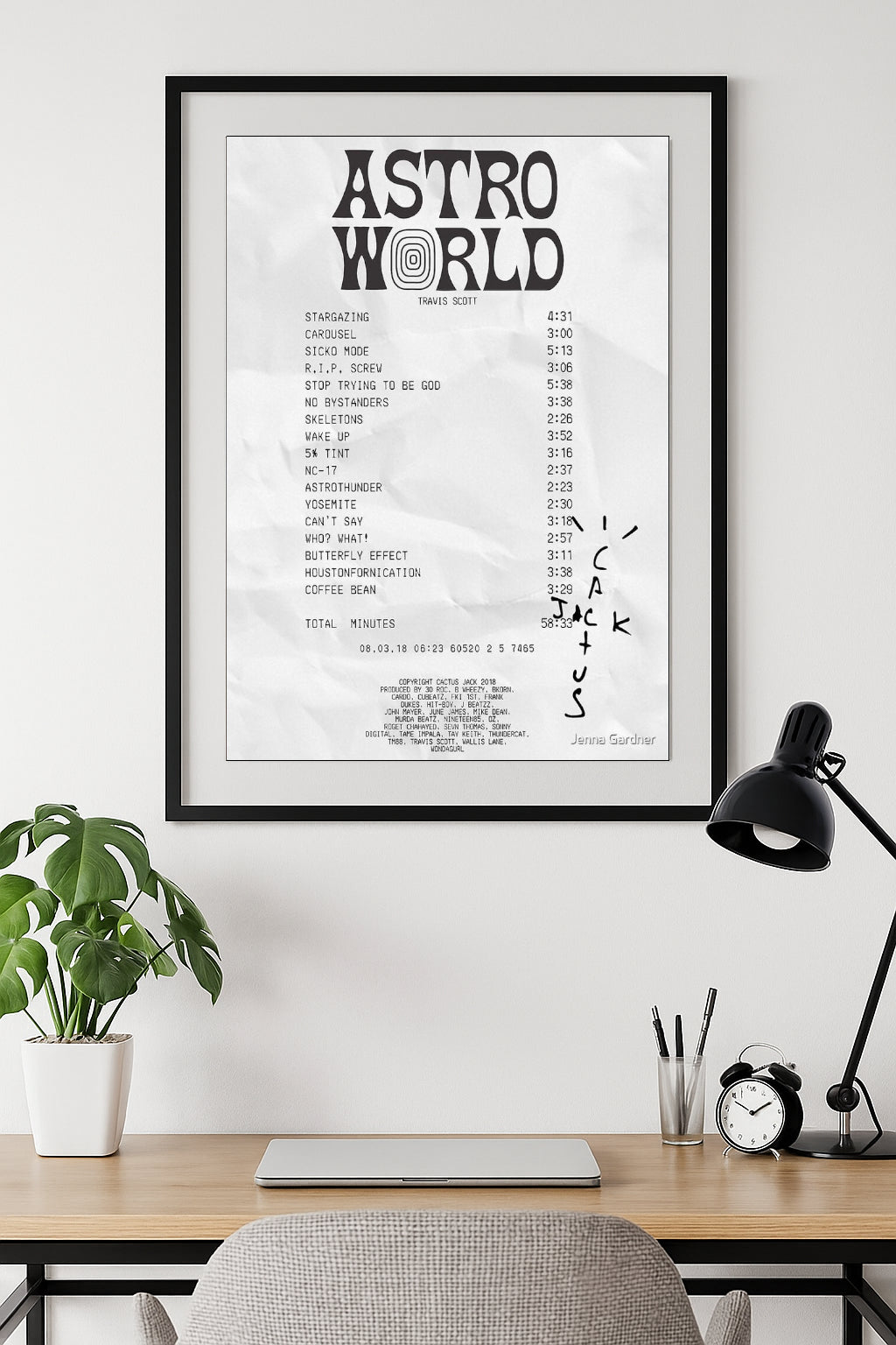 Travis Scott "Astroworld" Poster